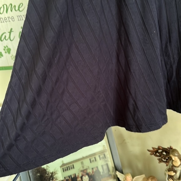 ALTAR’D STATE Solid Navy Blue Ribbed Swing Style Tank w/Cream Trim, Small, GUC. - Picture 5 of 6